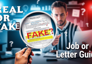 How to check job offer letter is fake or real