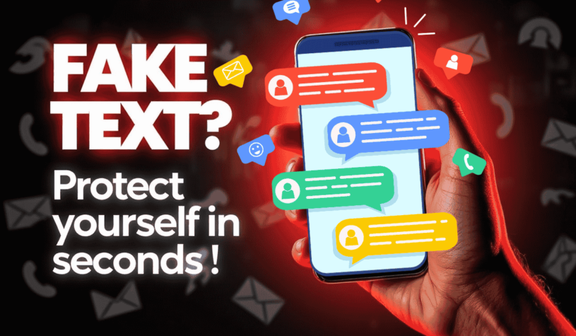 How to Spot a Fake Text Message in Seconds