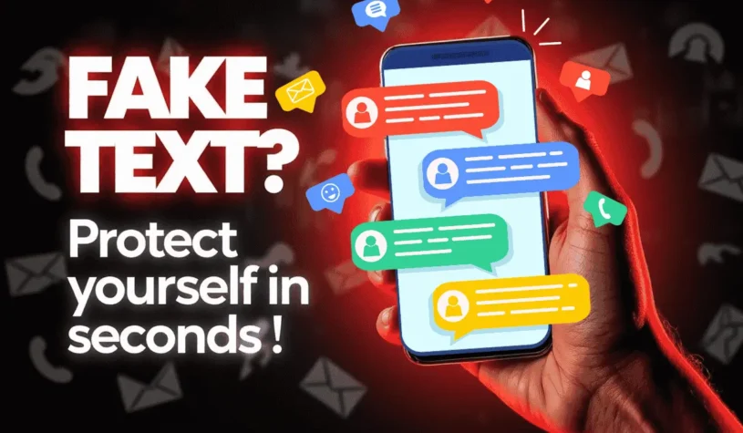 How to Spot a Fake Text Message in Seconds