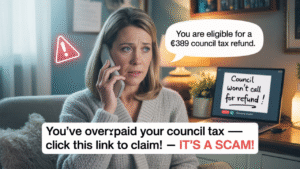 Council Tax Overpayment Scam UK