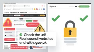 Council Tax Overpayment Scam UK